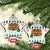 Jordan Christmas Ceramic Ornament with Petra Monastery Snow Christmas Trees and Candy Cane Pattern - Wonder Print Shop