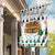 Jordan Christmas Garden Flag with Petra Monastery Snow Christmas Trees and Candy Cane Pattern - Wonder Print Shop
