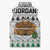 Jordan Christmas Sleeveless Puffer Jacket with Petra Monastery Snow Christmas Trees and Candy Cane Pattern - Wonder Print Shop