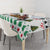 Jordan Christmas Tablecloth with Petra Monastery Snow Christmas Trees and Candy Cane Pattern - Wonder Print Shop
