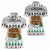 Jordan Christmas Women Polo Shirt with Petra Monastery Snow Christmas Trees and Candy Cane Pattern - Wonder Print Shop