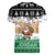 Jordan Christmas Women V-Neck T-Shirt with Santa Snow Village Green and Black Snowflake Tree Pattern - Wonder Print Shop