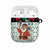Kuwait Christmas AirPods Case with Santa Taking Selfie Kuwait Towers Reindeer and Snowflake - Wonder Print Shop