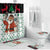 Kuwait Christmas Bathroom Set with Santa Taking Selfie Kuwait Towers Reindeer and Snowflake - Wonder Print Shop