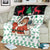 Kuwait Christmas Blanket with Santa Taking Selfie Kuwait Towers Reindeer and Snowflake - Wonder Print Shop