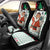 Kuwait Christmas Car Seat Cover with Santa Taking Selfie Kuwait Towers Reindeer and Snowflake - Wonder Print Shop