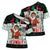 Kuwait Christmas Cross Shoulder Shirt with Santa Taking Selfie Kuwait Towers Reindeer and Snowflake - Wonder Print Shop