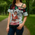 Kuwait Christmas Cross Shoulder Shirt with Santa Taking Selfie Kuwait Towers Reindeer and Snowflake - Wonder Print Shop