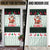 Kuwait Christmas Door Cover with Santa Taking Selfie Kuwait Towers Reindeer and Snowflake - Wonder Print Shop