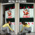 Kuwait Christmas Door Cover with Santa Taking Selfie Kuwait Towers Reindeer and Snowflake - Wonder Print Shop