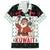 Kuwait Christmas Family Matching Off The Shoulder Long Sleeve Dress and Hawaiian Shirt with Santa Taking Selfie Kuwait Towers Reindeer and Snowflake - Wonder Print Shop