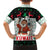 Kuwait Christmas Family Matching Off Shoulder Maxi Dress and Hawaiian Shirt with Santa Taking Selfie Kuwait Towers Reindeer and Snowflake - Wonder Print Shop
