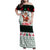 Kuwait Christmas Family Matching Off Shoulder Maxi Dress and Hawaiian Shirt with Santa Taking Selfie Kuwait Towers Reindeer and Snowflake - Wonder Print Shop