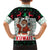 Kuwait Christmas Family Matching Short Sleeve Bodycon Dress and Hawaiian Shirt with Santa Taking Selfie Kuwait Towers Reindeer and Snowflake - Wonder Print Shop