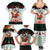 Kuwait Christmas Family Matching Summer Maxi Dress and Hawaiian Shirt with Santa Taking Selfie Kuwait Towers Reindeer and Snowflake - Wonder Print Shop