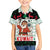 Kuwait Christmas Family Matching Summer Maxi Dress and Hawaiian Shirt with Santa Taking Selfie Kuwait Towers Reindeer and Snowflake - Wonder Print Shop