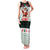 Kuwait Christmas Family Matching Tank Maxi Dress and Hawaiian Shirt with Santa Taking Selfie Kuwait Towers Reindeer and Snowflake - Wonder Print Shop