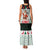 Kuwait Christmas Family Matching Tank Maxi Dress and Hawaiian Shirt with Santa Taking Selfie Kuwait Towers Reindeer and Snowflake - Wonder Print Shop