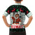 Kuwait Christmas Kid Hawaiian Shirt with Santa Taking Selfie Kuwait Towers Reindeer and Snowflake - Wonder Print Shop