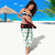 Kuwait Christmas Sarong with Santa Taking Selfie Kuwait Towers Reindeer and Snowflake - Wonder Print Shop
