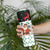 Kuwait Christmas Skinny Tumbler with Santa Taking Selfie Kuwait Towers Reindeer and Snowflake - Wonder Print Shop