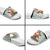Kuwait Christmas Slide Sandals with Santa Taking Selfie Kuwait Towers Reindeer and Snowflake - Wonder Print Shop