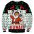Kuwait Christmas Sweatshirt with Santa Taking Selfie Kuwait Towers Reindeer and Snowflake - Wonder Print Shop