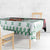 Kuwait Christmas Tablecloth with Santa Taking Selfie Kuwait Towers Reindeer and Snowflake - Wonder Print Shop