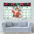 Kuwait Christmas Tapestry with Santa Taking Selfie Kuwait Towers Reindeer and Snowflake - Wonder Print Shop