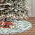 Kuwait Christmas Tree Skirt with Santa Taking Selfie Kuwait Towers Reindeer and Snowflake - Wonder Print Shop