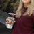 Kuwait Christmas Tumbler Cup with Santa Taking Selfie Kuwait Towers Reindeer and Snowflake - Wonder Print Shop