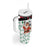 Kuwait Christmas Tumbler With Handle with Santa Taking Selfie Kuwait Towers Reindeer and Snowflake - Wonder Print Shop