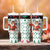 Kuwait Christmas Tumbler With Handle with Santa Taking Selfie Kuwait Towers Reindeer and Snowflake - Wonder Print Shop