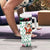 Kuwait Christmas Tumbler With Handle with Santa Taking Selfie Kuwait Towers Reindeer and Snowflake - Wonder Print Shop