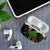 Kuwait Christmas AirPods Case with Camel in Festive Ornaments Snowflakes and Green Red - Wonder Print Shop