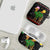 Kuwait Christmas AirPods Case with Camel in Festive Ornaments Snowflakes and Green Red - Wonder Print Shop