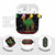 Kuwait Christmas AirPods Case with Camel in Festive Ornaments Snowflakes and Green Red - Wonder Print Shop