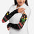 Kuwait Christmas Arm Sleeves with Camel in Festive Ornaments Snowflakes and Green Red - Wonder Print Shop