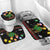 Kuwait Christmas Bathroom Set with Camel in Festive Ornaments Snowflakes and Green Red - Wonder Print Shop