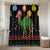 Kuwait Christmas Bathroom Set with Camel in Festive Ornaments Snowflakes and Green Red - Wonder Print Shop
