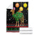 Kuwait Christmas Blanket with Camel in Festive Ornaments Snowflakes and Green Red - Wonder Print Shop