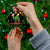 Kuwait Christmas Ceramic Ornament with Camel in Festive Ornaments Snowflakes and Green Red - Wonder Print Shop