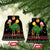 Kuwait Christmas Ceramic Ornament with Camel in Festive Ornaments Snowflakes and Green Red - Wonder Print Shop