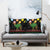 Kuwait Christmas Pillow Cover with Camel in Festive Ornaments Snowflakes and Green Red - Wonder Print Shop