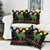 Kuwait Christmas Pillow Cover with Camel in Festive Ornaments Snowflakes and Green Red - Wonder Print Shop