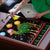 Kuwait Christmas Puzzle with Camel in Festive Ornaments Snowflakes and Green Red - Wonder Print Shop