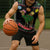 Kuwait Christmas Sleeveless Hoodie with Camel in Festive Ornaments Snowflakes and Green Red - Wonder Print Shop