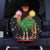 Kuwait Christmas Spare Tire Cover with Camel in Festive Ornaments Snowflakes and Green Red - Wonder Print Shop