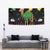 Kuwait Christmas Tapestry with Camel in Festive Ornaments Snowflakes and Green Red - Wonder Print Shop