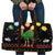 Kuwait Christmas Travel Bag with Camel in Festive Ornaments Snowflakes and Green Red - Wonder Print Shop